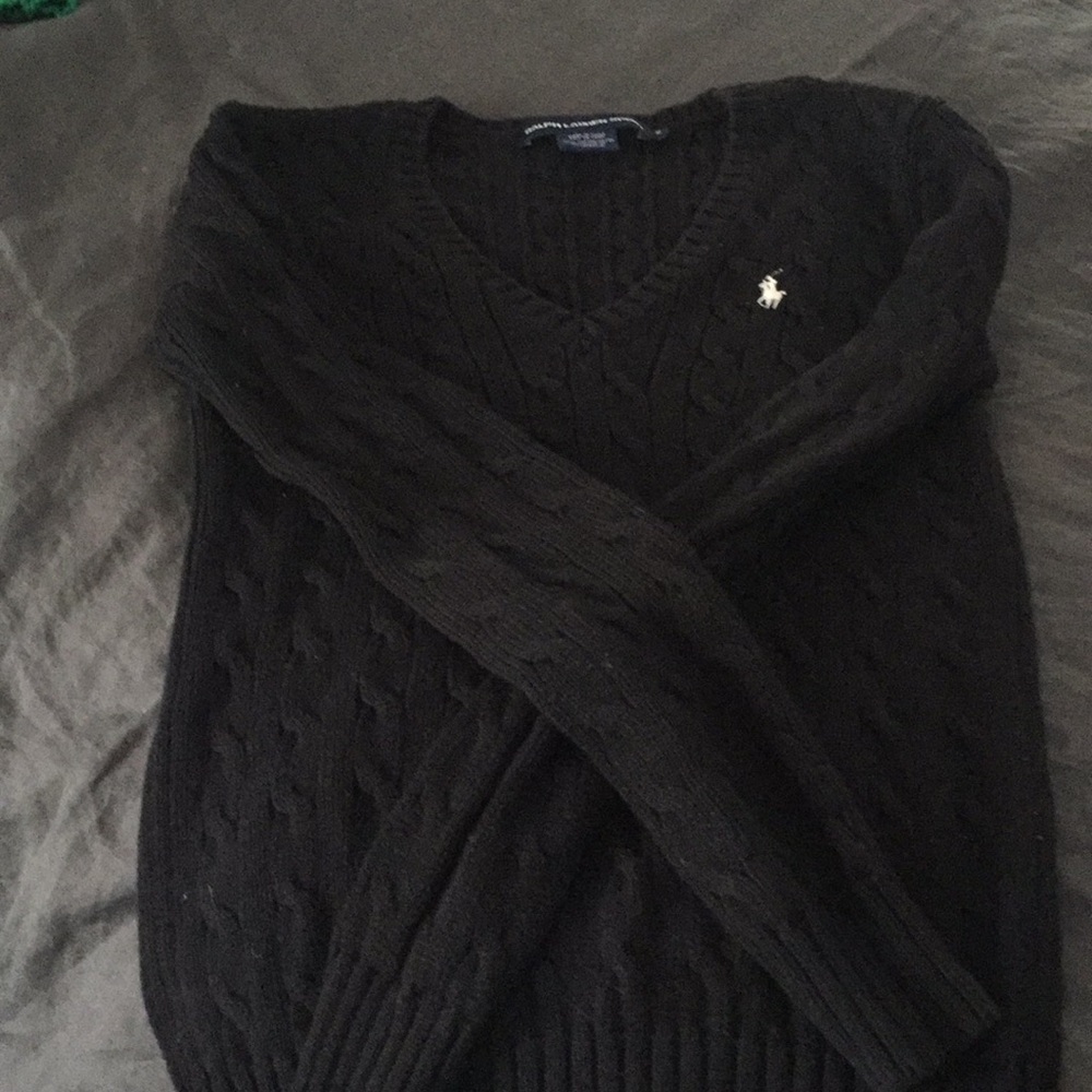 Ralph Lauren cable V